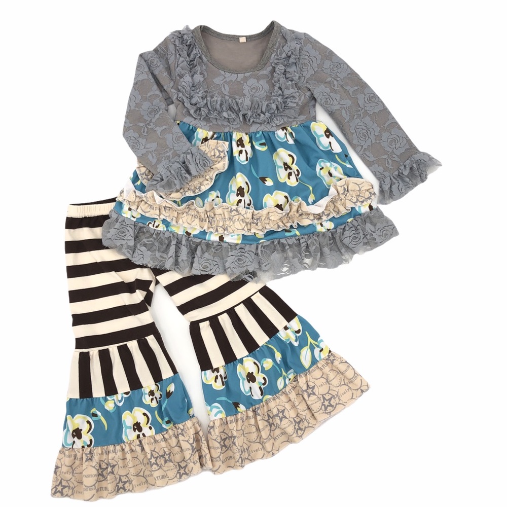 2 Piece Matching Fall Outfit Size 18-24 Month